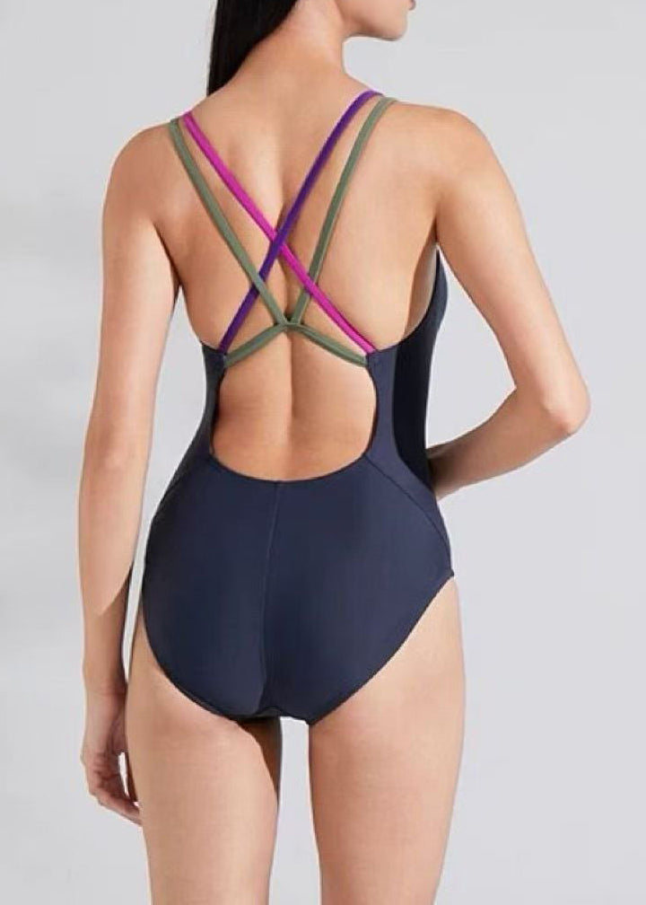 Dames Bodysuit Met Gekruiste Bandjes 4