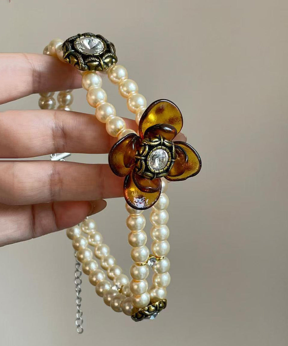 Dames Boho Choker Set met Hart- en Bloemenmotieven 3