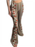 Dames Boho Geprinte Skinny Micro Slim Casual Broek 14