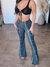 Dames Boho Geprinte Skinny Micro Slim Casual Broek 1