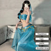 Dames Bollywood Prinsessen Kostuum Borduursel 3
