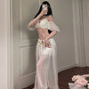 Dames Bollywood Prinsessen Kostuum Borduursel 4