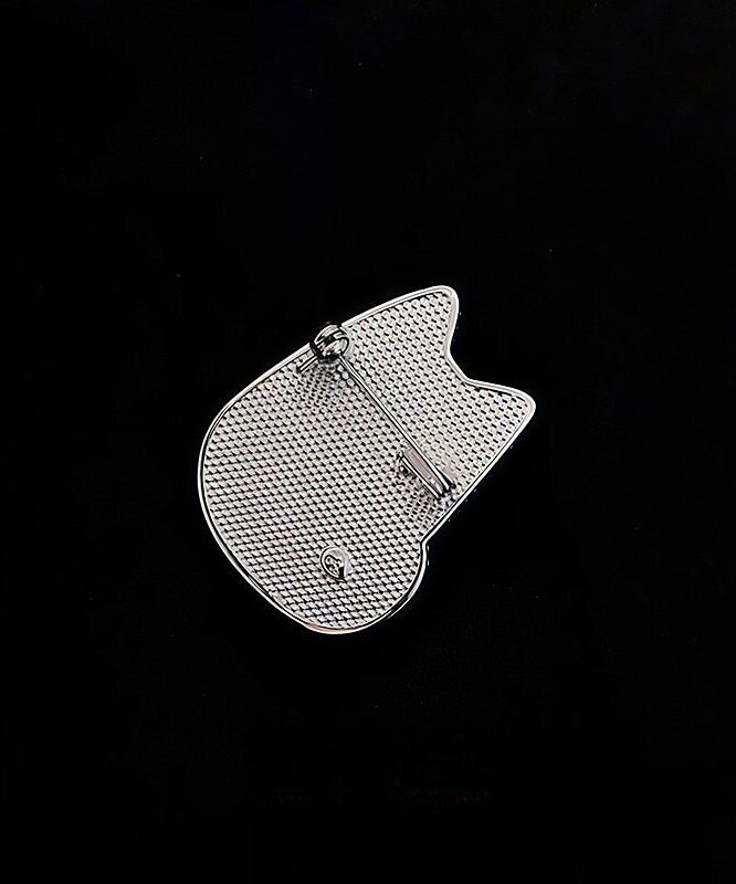Dames Broche Kat Kristal Design 3