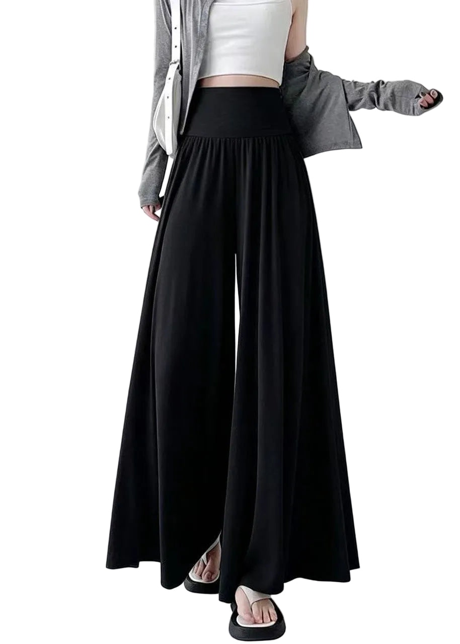 Dames Broek Flared Hoge Taille Patchwork Stijl 0
