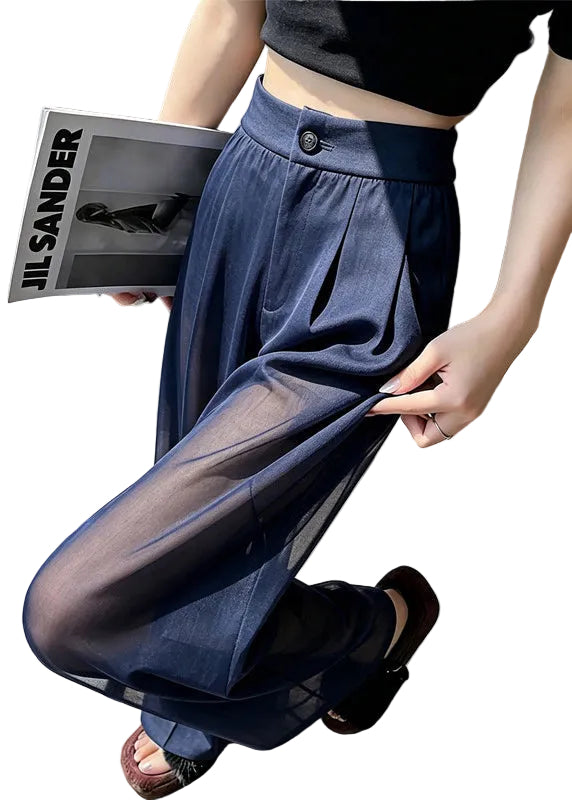 Dames Broek Hoge Taille Tule Zomerstijl 0