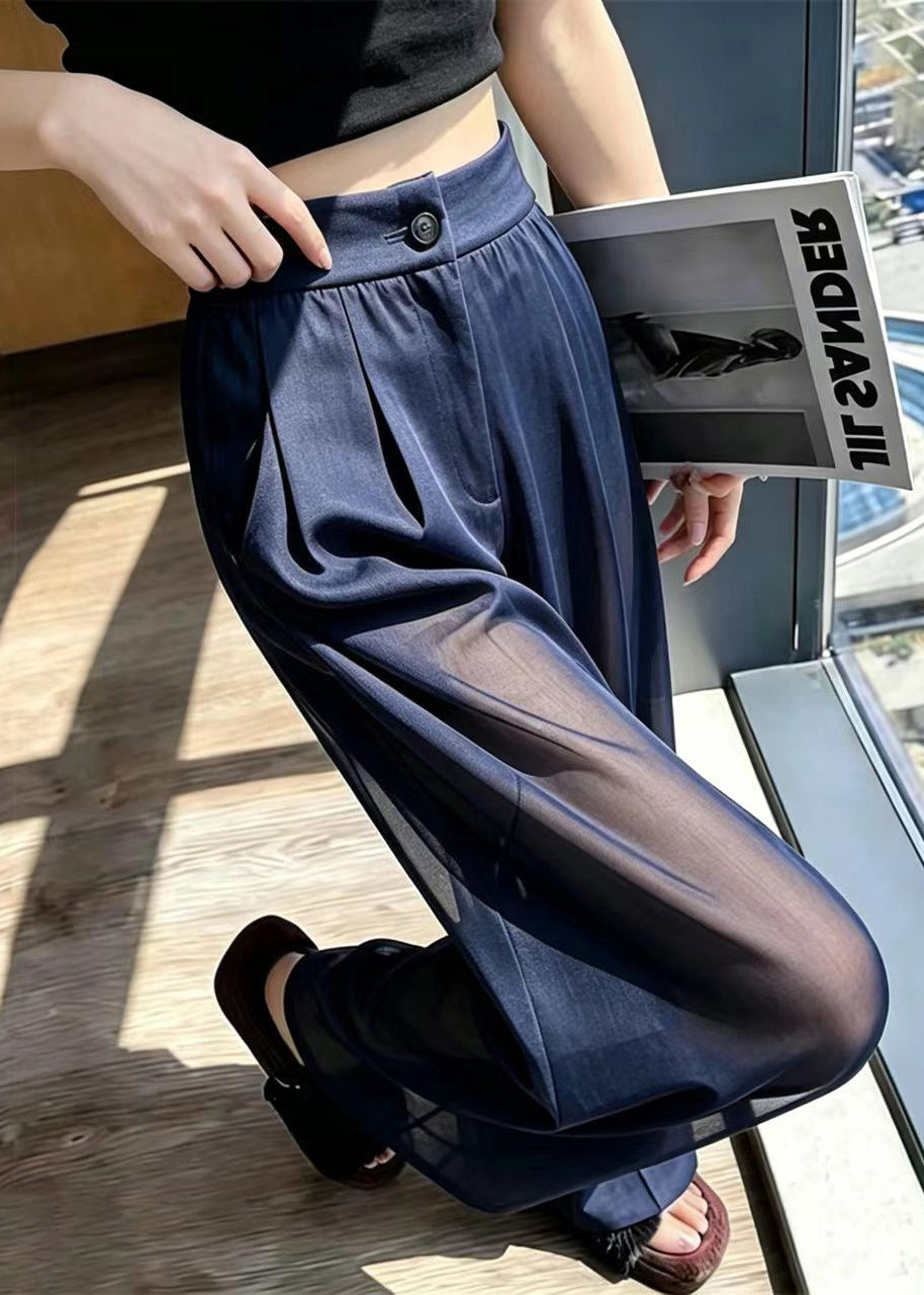 Dames Broek Hoge Taille Tule Zomerstijl 1
