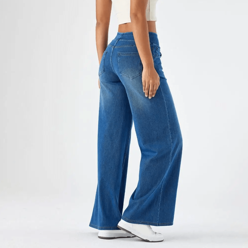 Dames Broek Met Elastische Band Voor Comfortabele Pasvorm 1