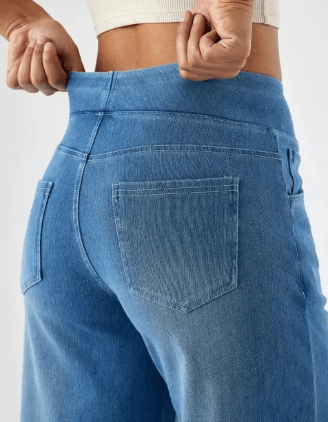 Dames Broek Met Elastische Band Voor Comfortabele Pasvorm 3