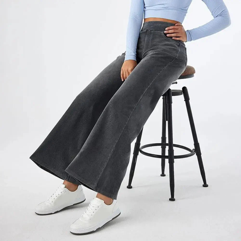 Dames Broek Met Elastische Band Voor Comfortabele Pasvorm 4