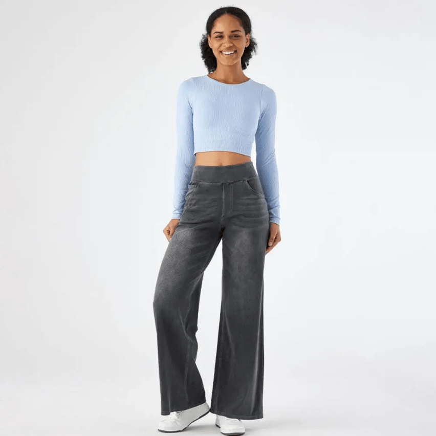Dames Broek Met Elastische Band Voor Comfortabele Pasvorm 7