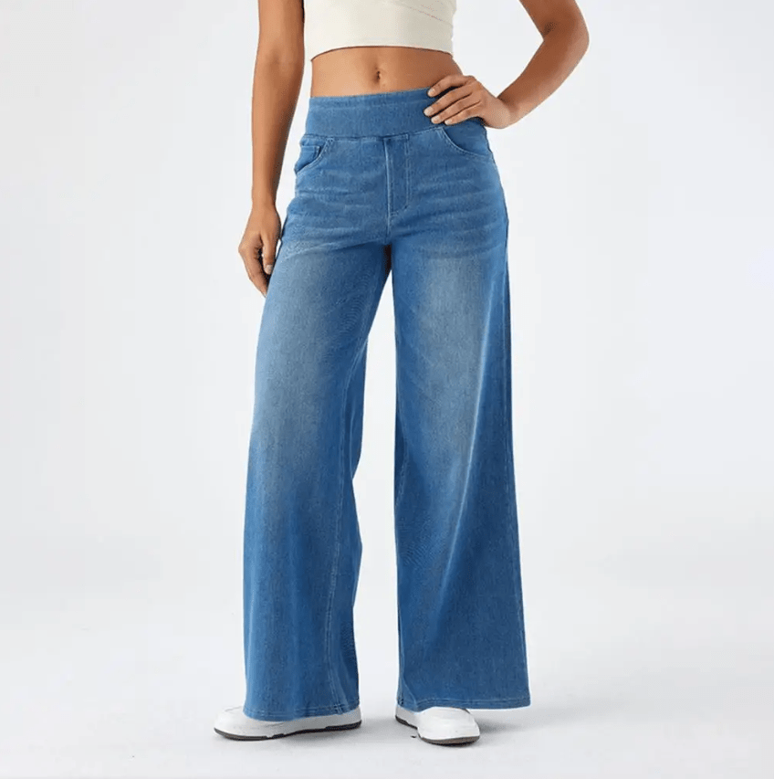 Dames Broek Met Elastische Band Voor Comfortabele Pasvorm 8
