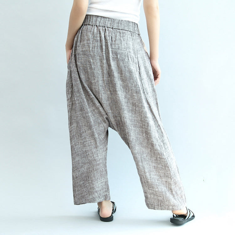 Dames Broek Oversized Reisbroek Met Elastische Taille 3