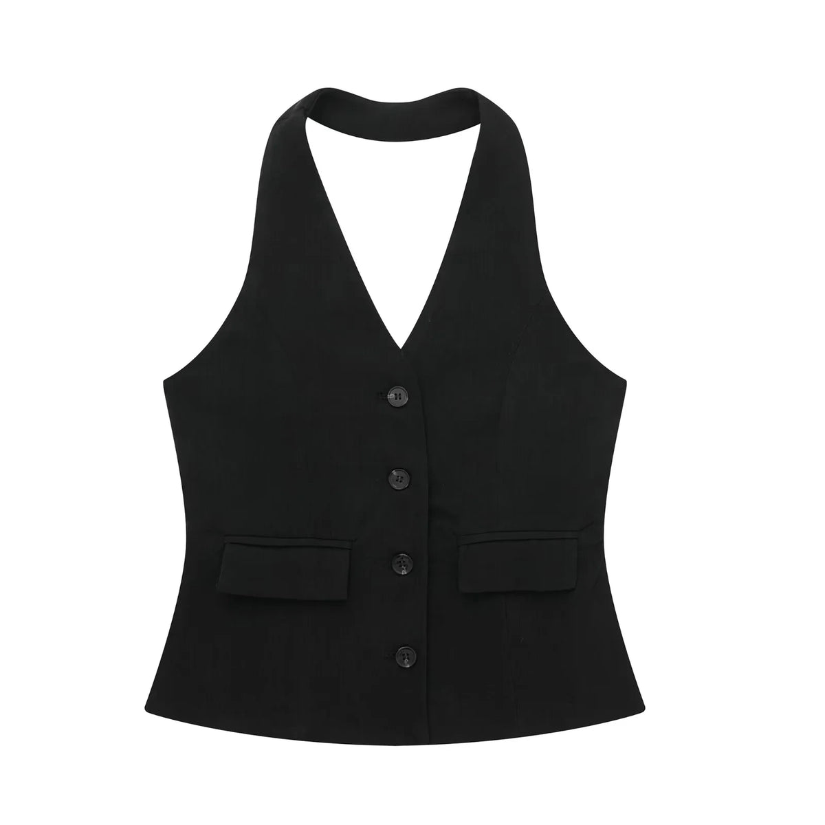 Dames Broekpak Halterstijl met Blazer 11