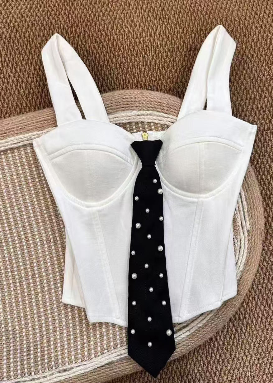 Dames Bustier Top Slim Fit Zomerstijl 0