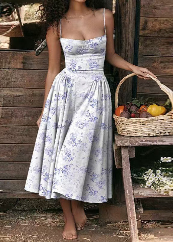 Dames Bustiertop met Grote Zoom en Print Zomerstijl 3