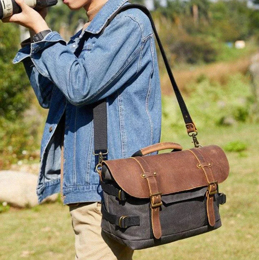 Dames Cameratas Canvas Vintage Stijl 3