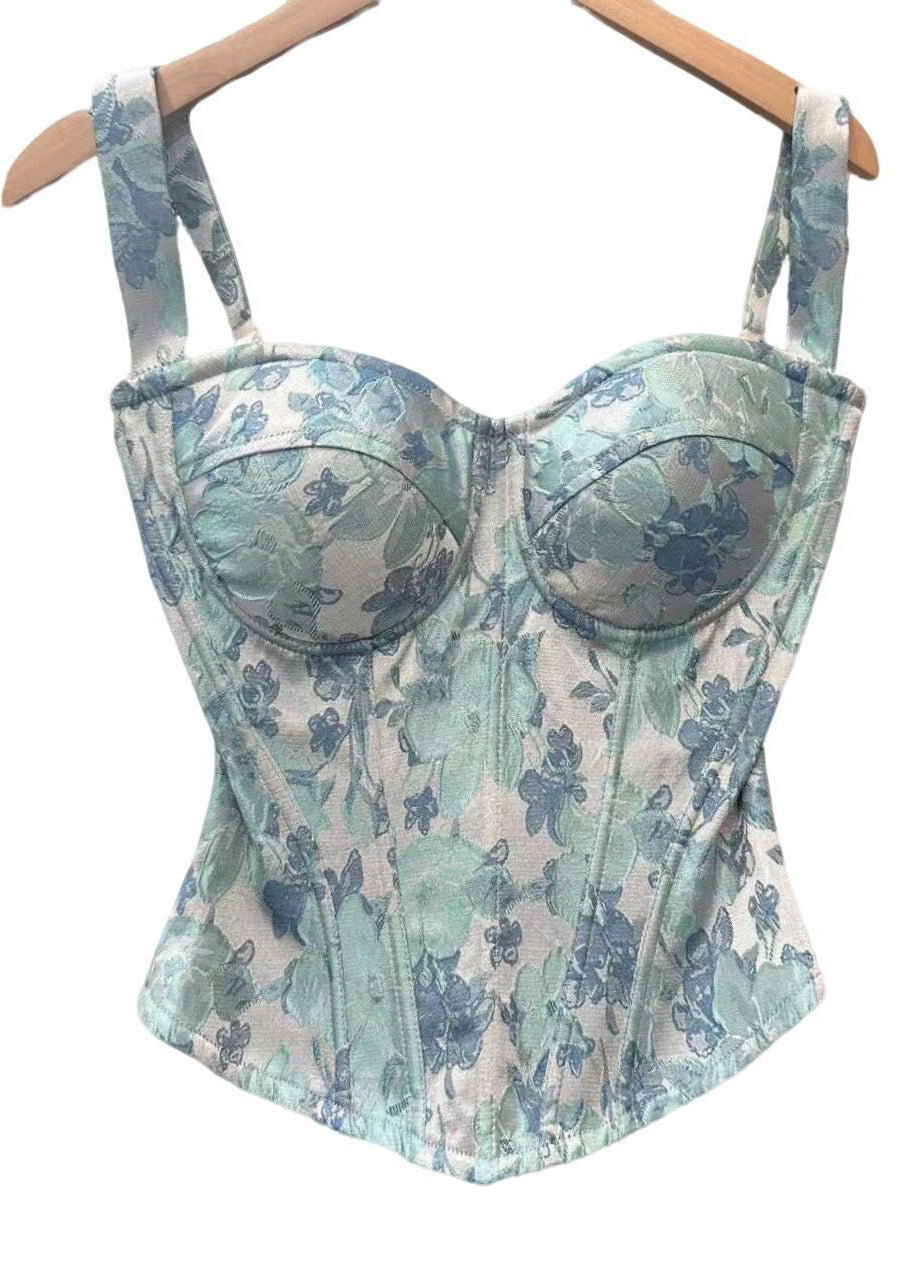 Dames Cami-Top Visgraatstijl Zomer 4