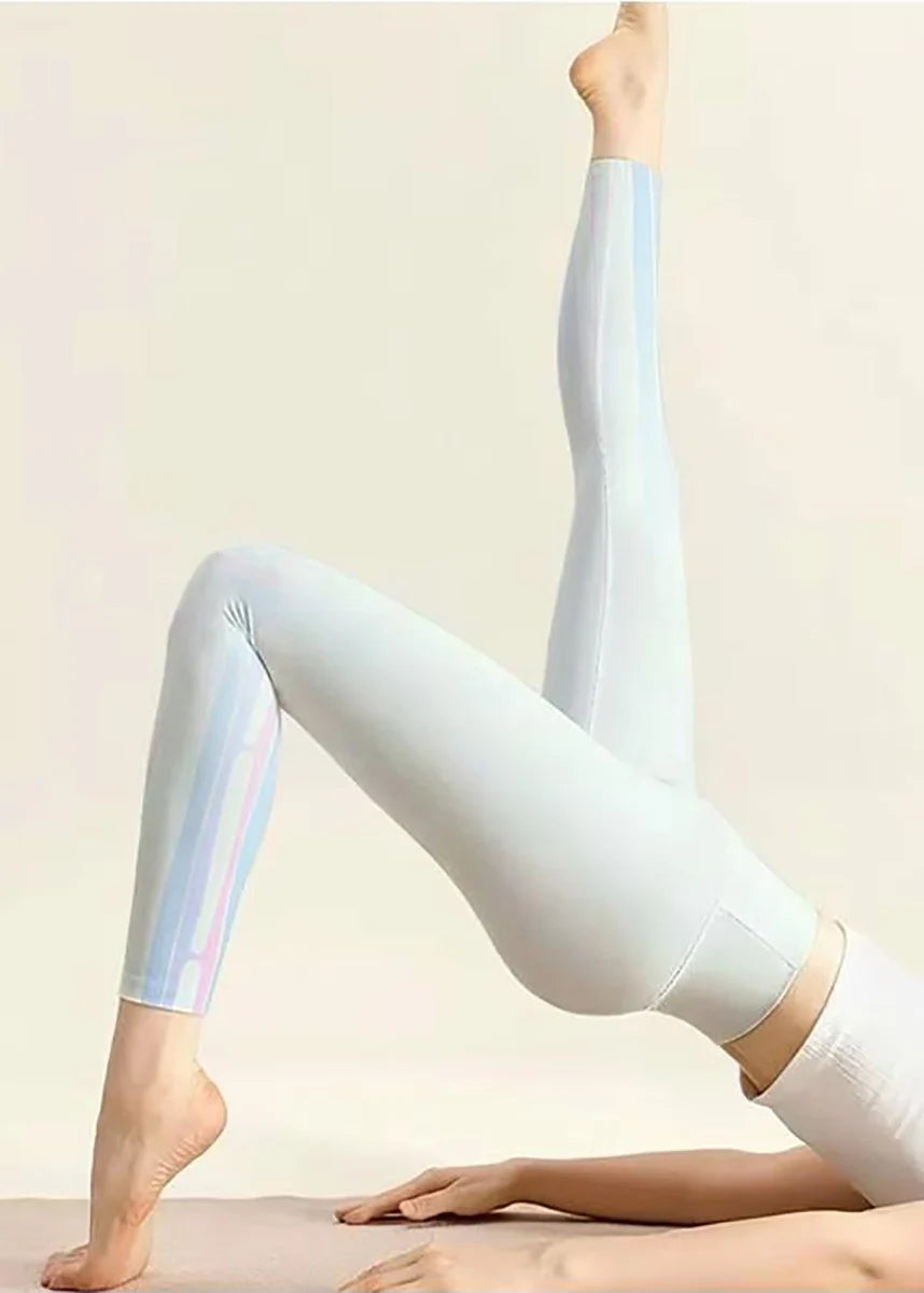 Dames Capri Hardlooplegging Hoge Taille Met Print 4