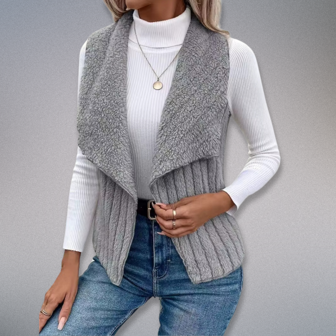Dames Cardigan Casual Met Notch Kraag Zacht Materiaal 1