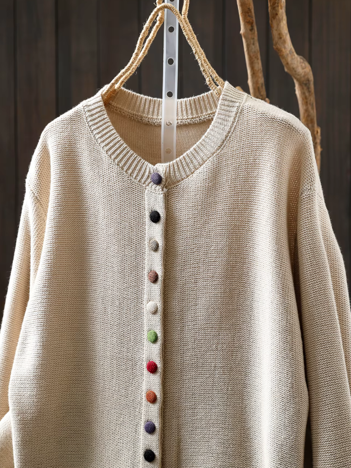 Dames Cardigan Met Elegante Drapering 2