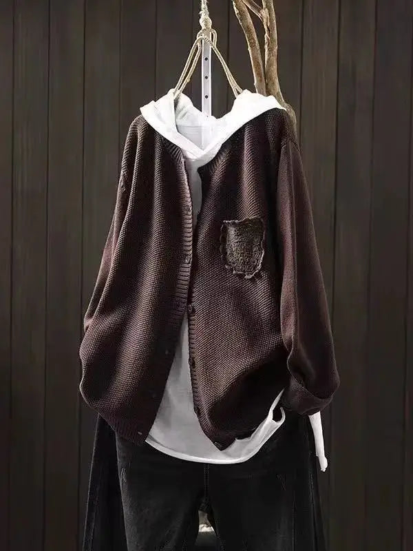 Dames Cardigan Met Kanten Details 2