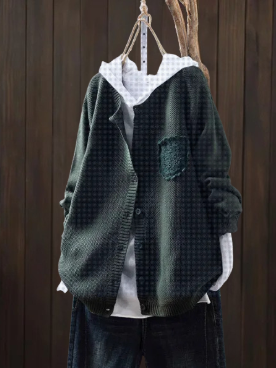 Dames Cardigan Met Kanten Details 4