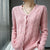 Dames Cardigan Met Schattig Patroon Van Wol 2