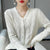 Dames Cardigan Met Schattig Patroon Van Wol 3