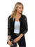 Dames Cardigan met Kanten Mouwen 0