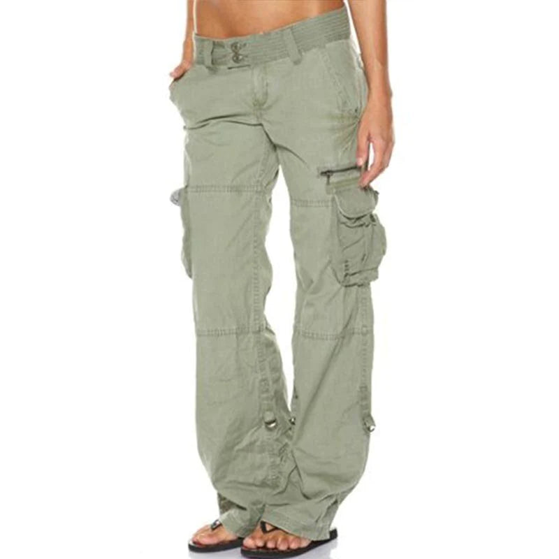 Dames Cargo Broek Met Praktische Zakken Voor Casual Gebruik 2