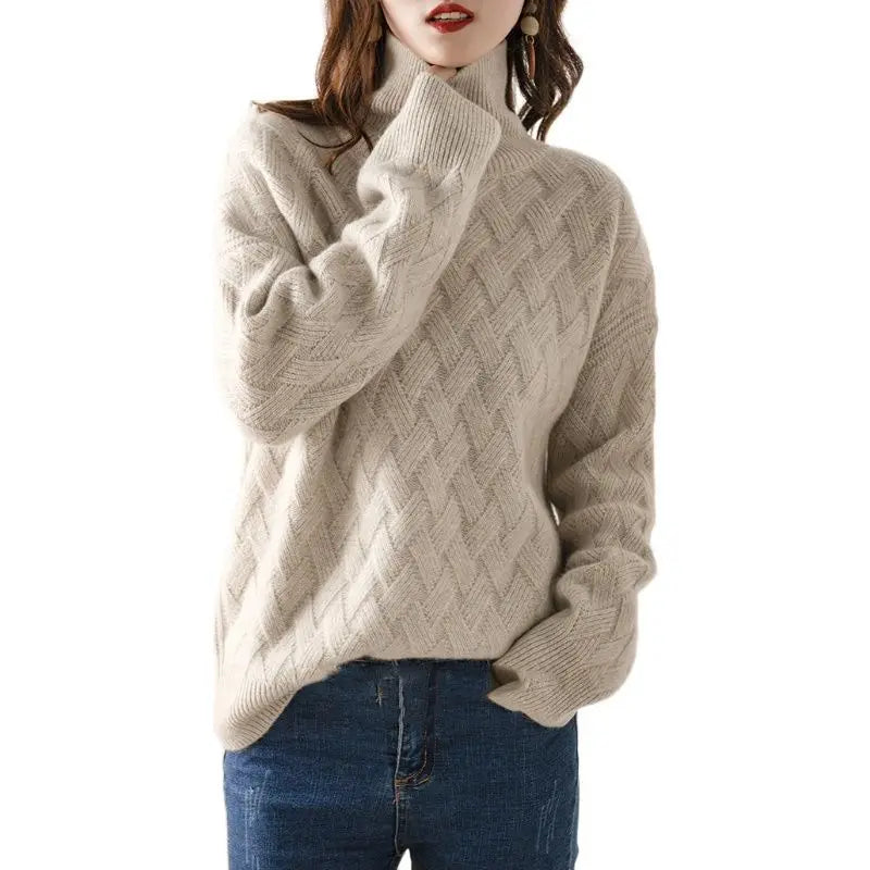 Dames Cashmere Trui Chique en Elegant 1