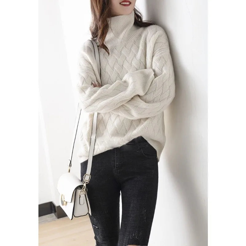 Dames Cashmere Trui Chique en Elegant 3