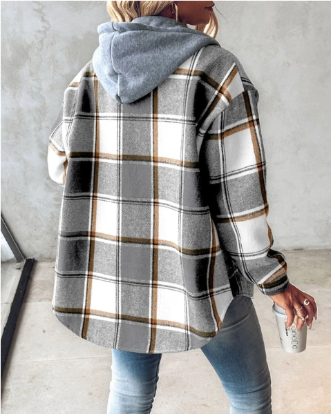 Dames Casual Jack met Capuchon 3