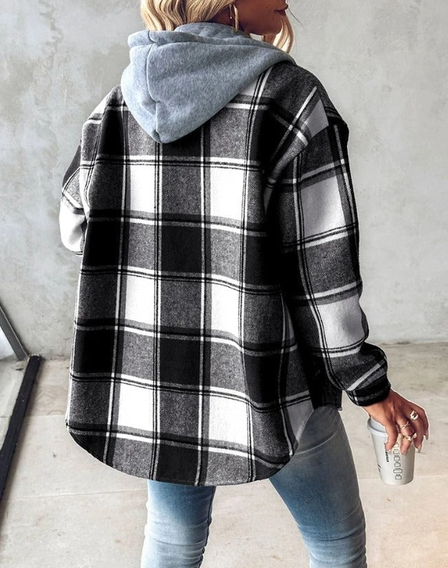 Dames Casual Jack met Capuchon 5