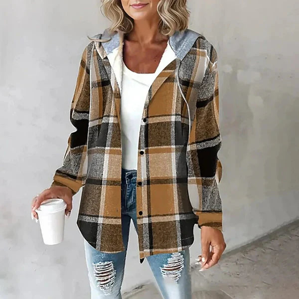 Dames Casual Jack met Capuchon 6