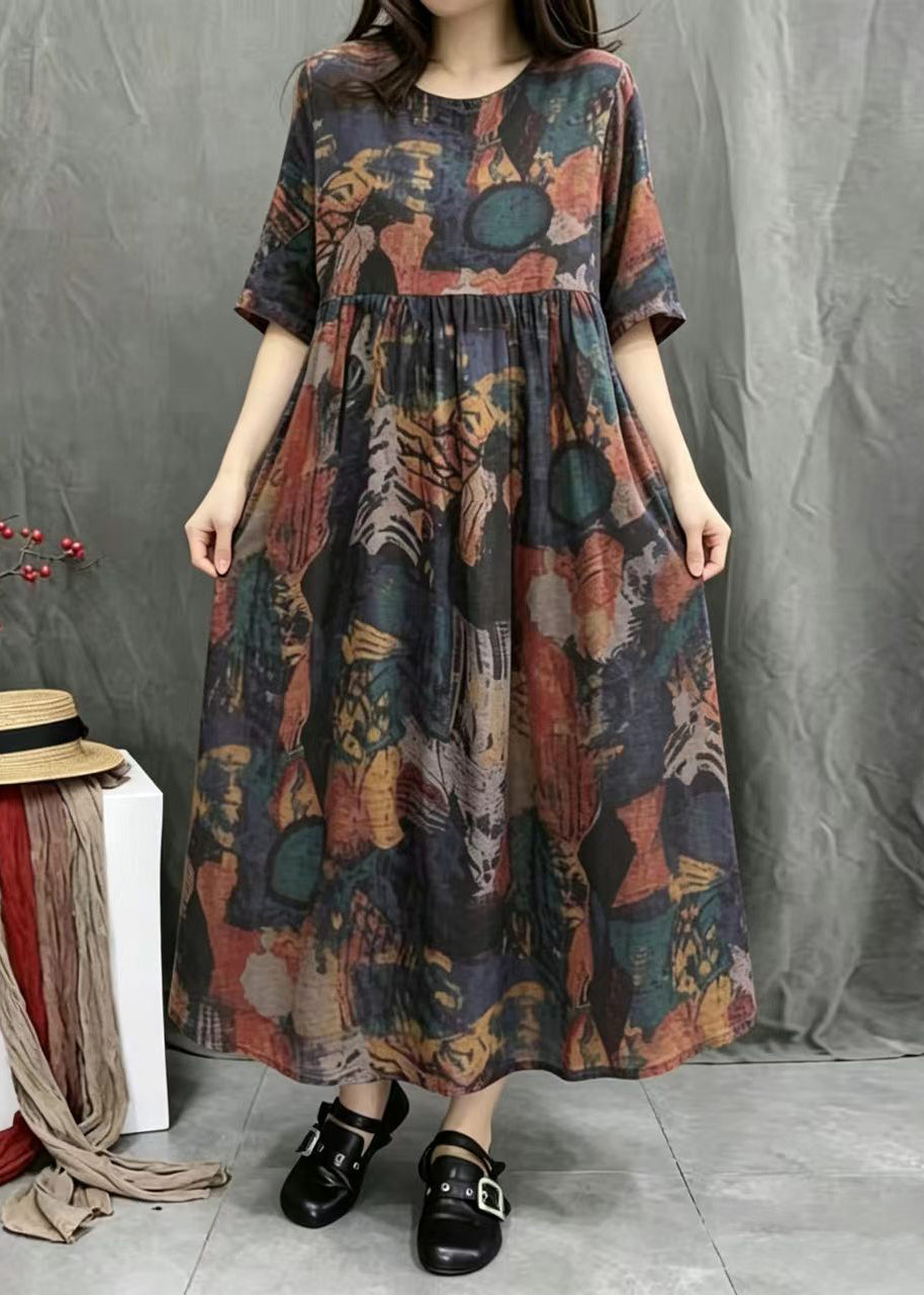 Dames Casual Jurk Comfortabel Model 1