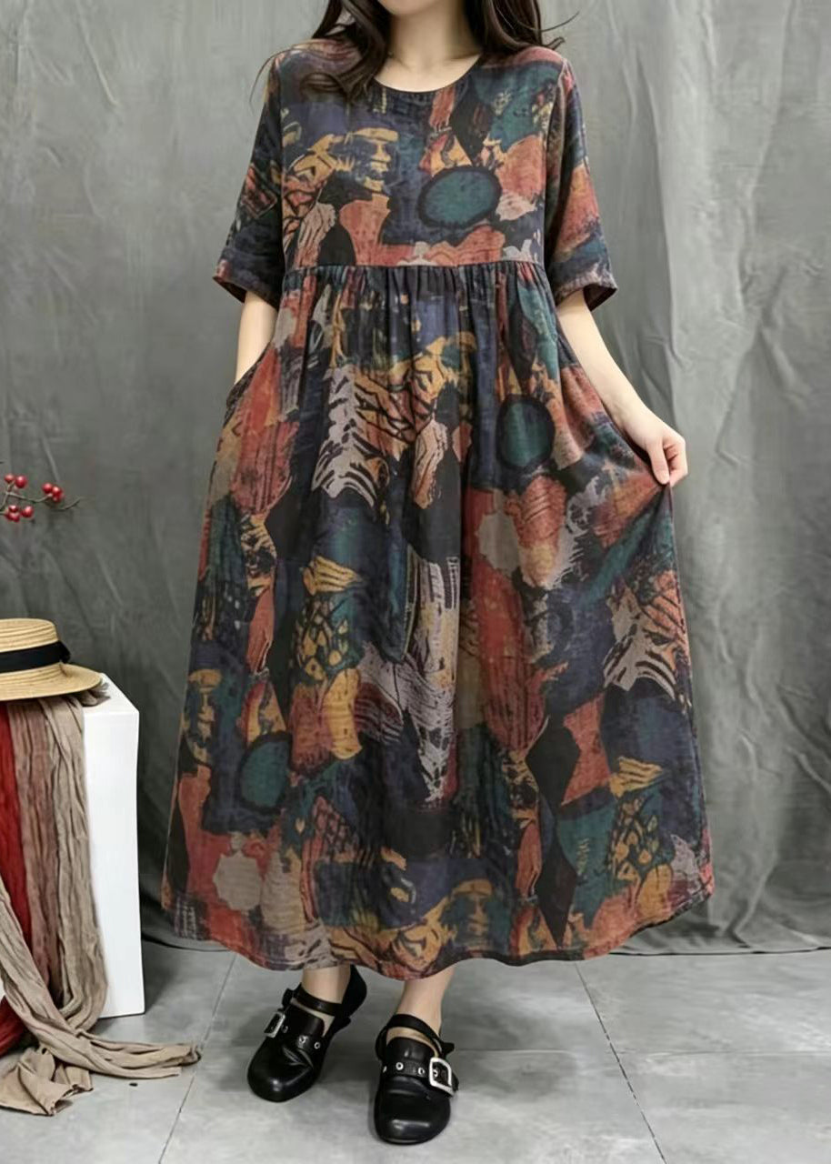 Dames Casual Jurk Comfortabel Model 3