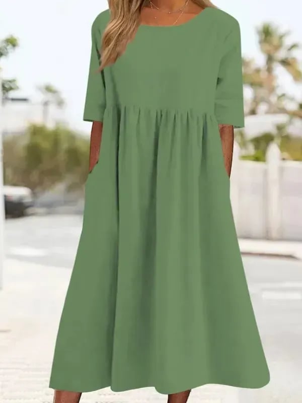 Dames Casual Jurk Relaxed Fit 2
