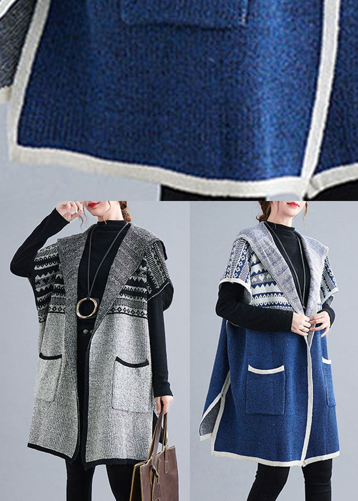 Dames Casual Korte Mouw Trui met Capuchon 4