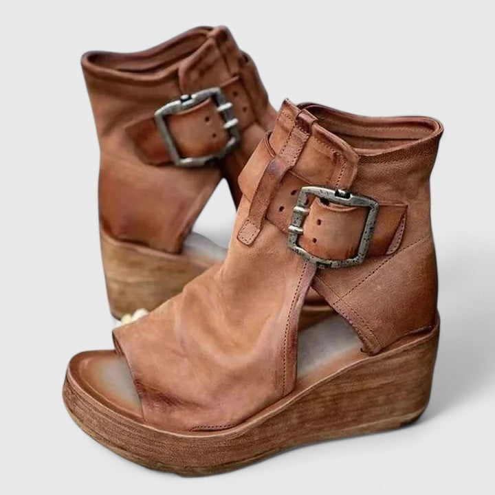 Dames Casual Loafers met Sleehak 1