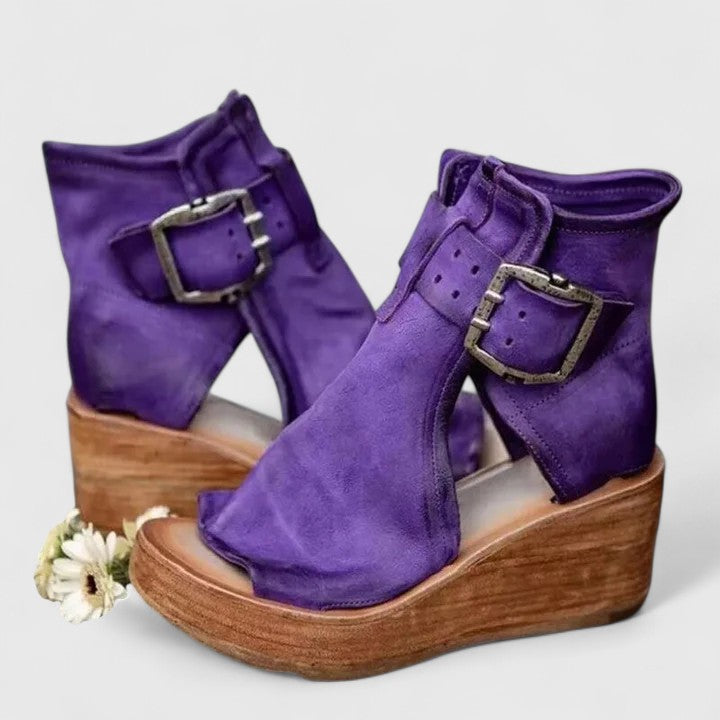 Dames Casual Loafers met Sleehak 3