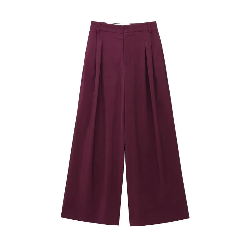 Dames Casual Pak Set met Dubbele Voorkant 4