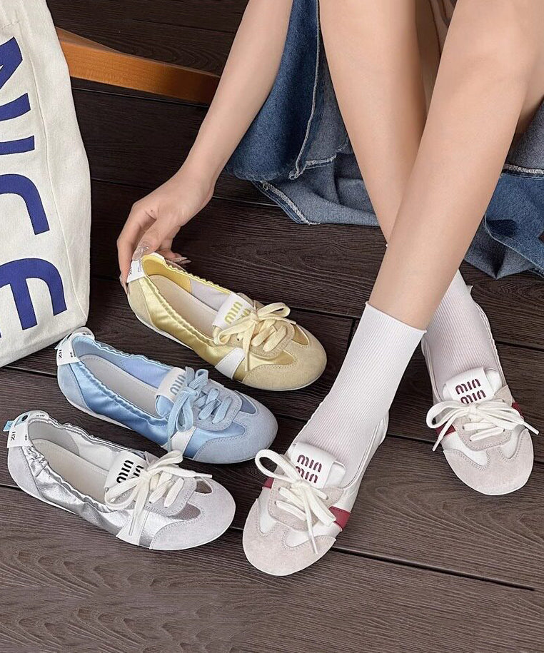 Dames Casual Platte Schoenen Met Veters 4