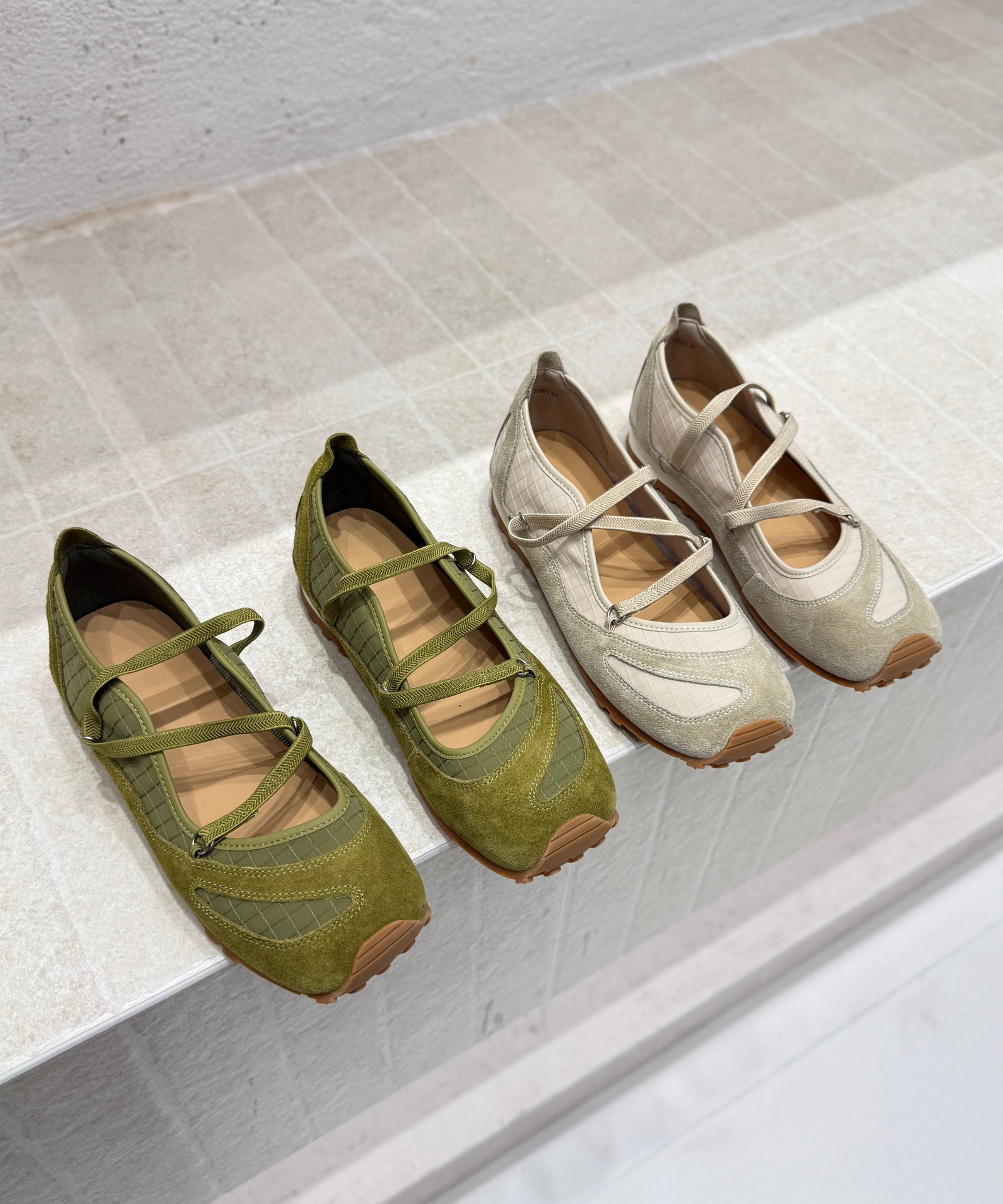 Dames Casual Platte Schoenen met Kruisband 4
