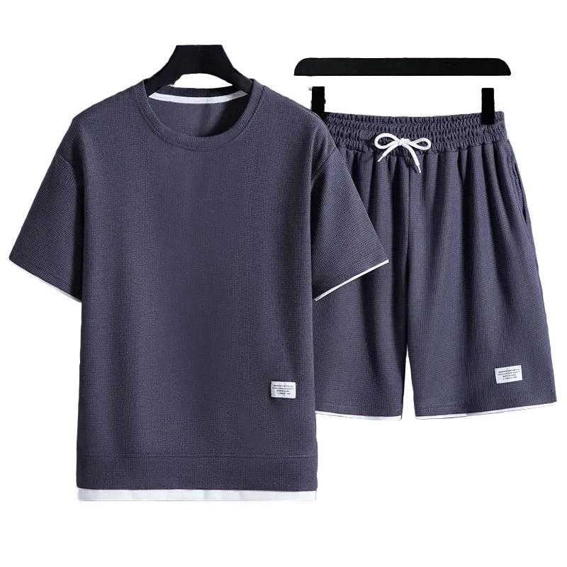 Dames Casual Set Met Oversized Shirt 0