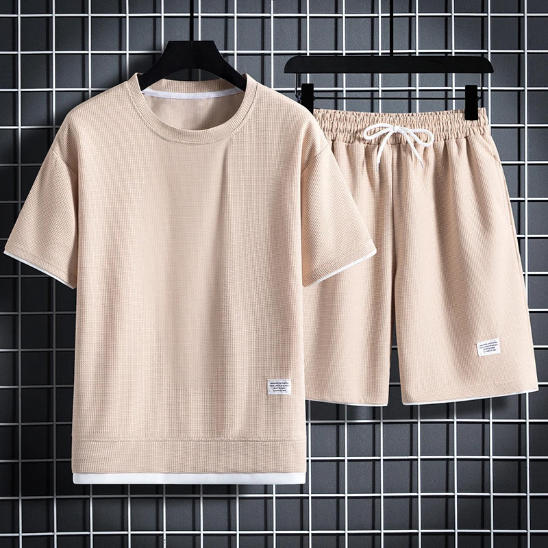 Dames Casual Set Met Oversized Shirt 1