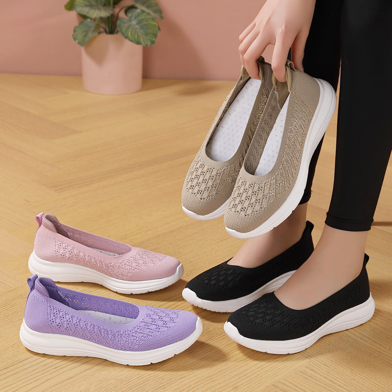 Dames Casual Slip-On Schoenen Ademend 4