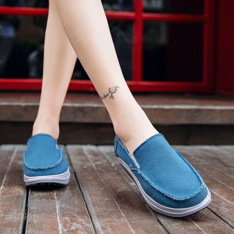 Dames Casual Slip-On Schoenen Met Flexibel Ontwerp 2
