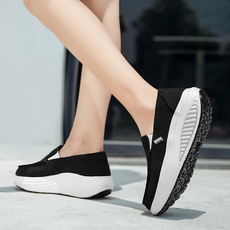 Dames Casual Slip-On Schoenen Met Flexibel Ontwerp 4