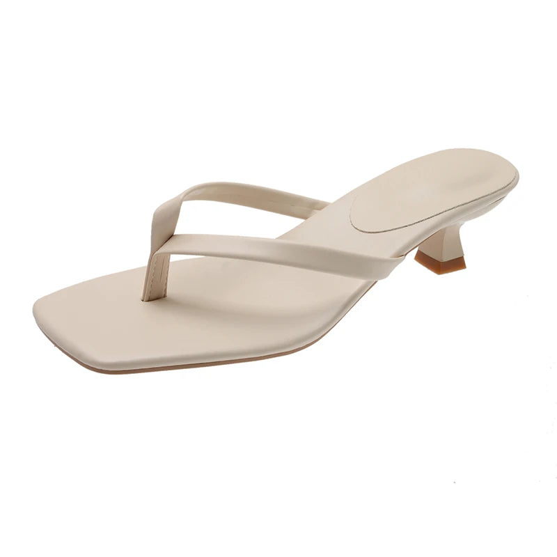 Dames Casual Slippers met Lage Hak voor Zomer 6